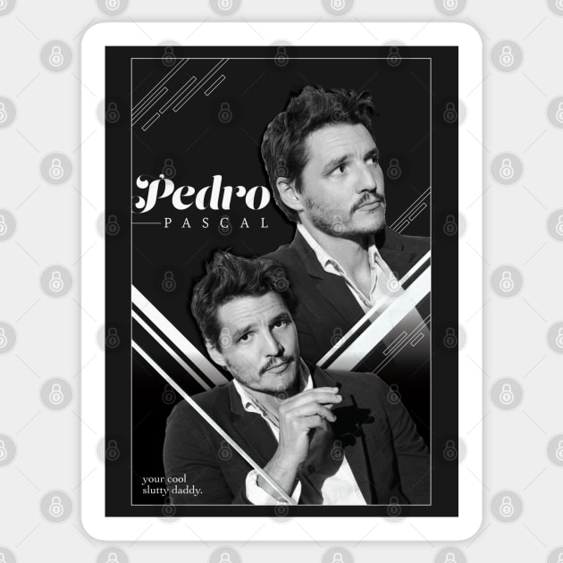 Pedro Pascal Sticker by averymuether